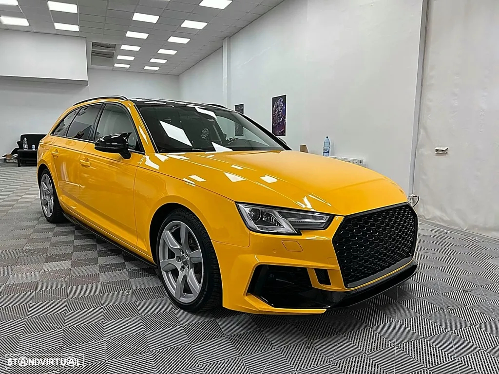 Para-choques Audi A4 B9 8W (2016 a 2019) Look Quattro RS4 - 12