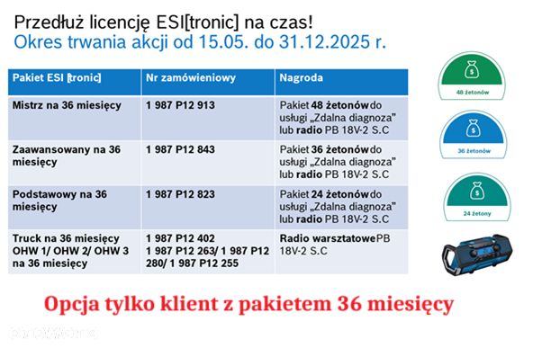 FSA 500 tester elektroniki  Bosch Demo szkolenia - 34