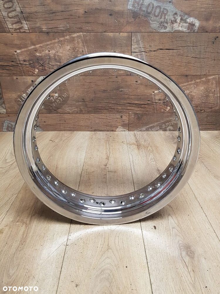 Obręcz rawka chrom RK Excel 16 x 3.50 40 szprych Harley Custom - 2