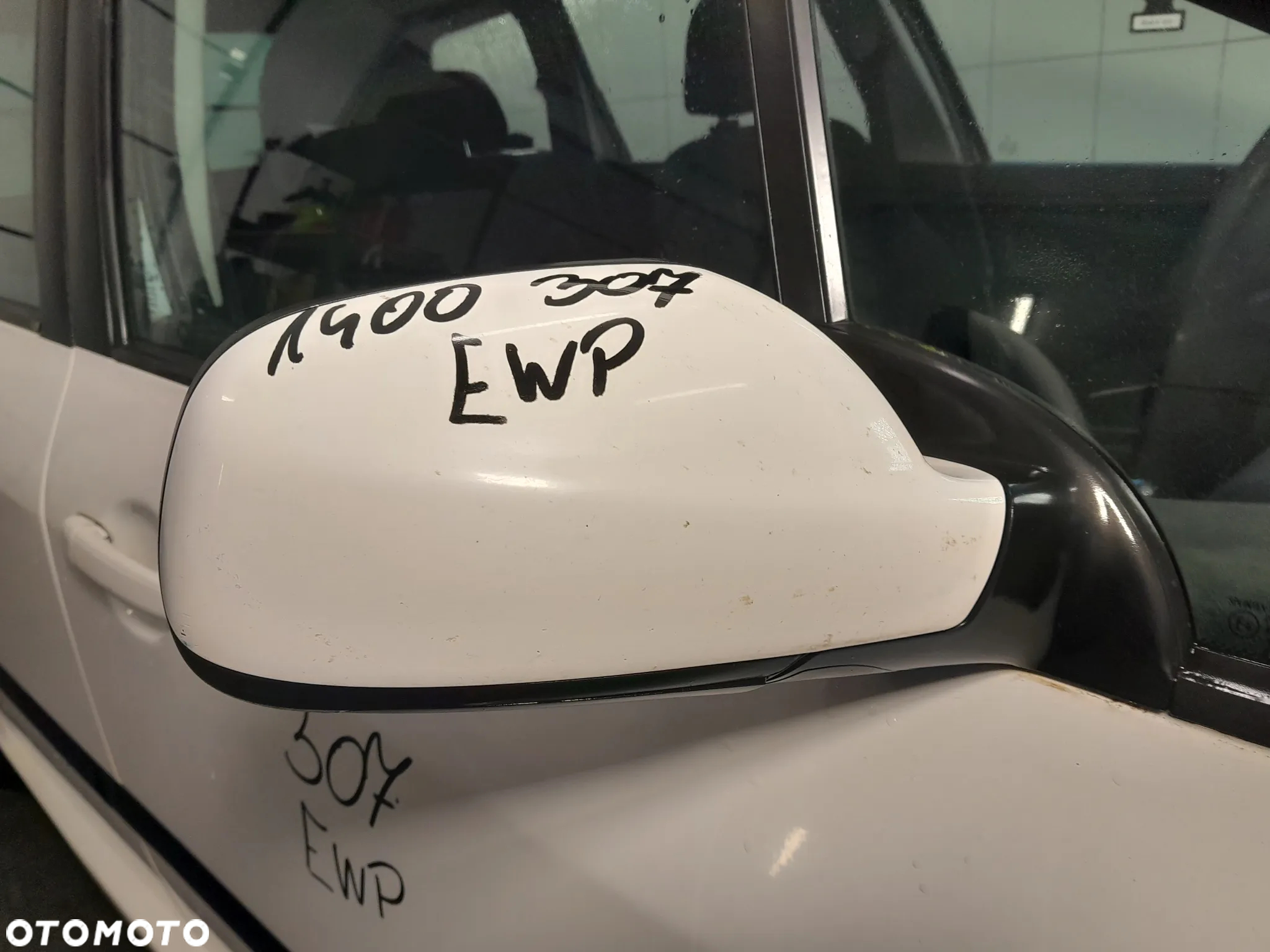 PEUGEOT 307 LIFT LUSTERKO PRAWE PRZEDNIE PRAWY PRZÓD KOLOR: EWP - 2