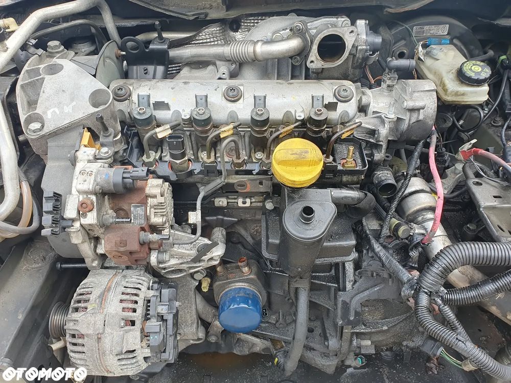 SILNIK MOTOR SŁUPEK F9QE804 RENAULT SCENIC II MEGANE 1.9 DCI 130KM - 1