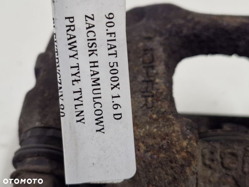 FIAT 500X 1.6 D ZACISK HAMULCOWY PRAWY TYŁ TYLNY ELEKTRYCZNY - 9