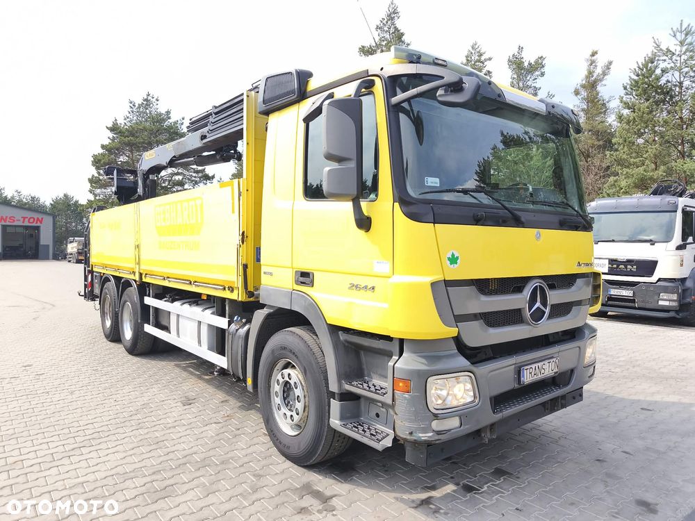 Mercedes-Benz Actros MP3 6x4 2013 rok 2644 hds Palfinger PK24001L radiowo sterowany Mały Przebieg - 1