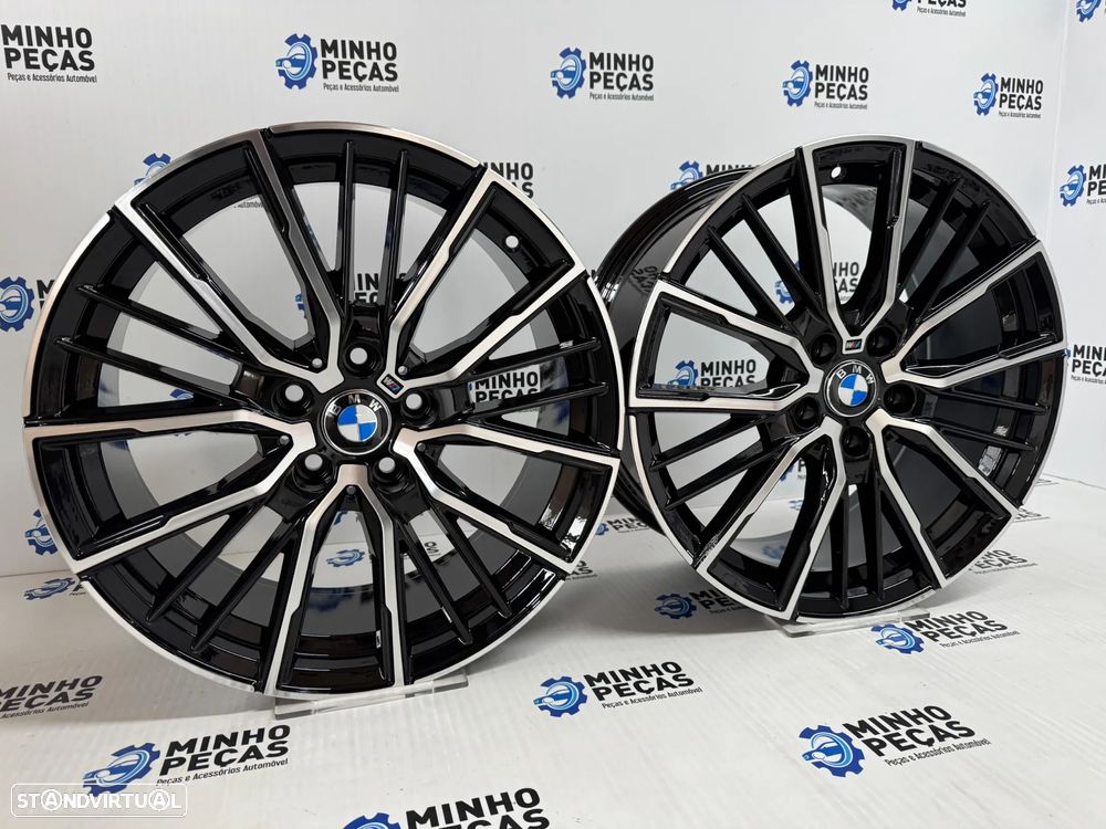 Jantes look BMW Style 552M 18 (5x112) preto e polido - 3