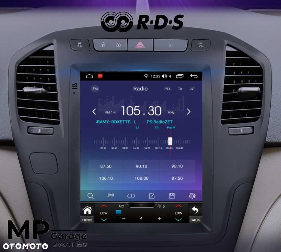 Radio Nawigacja Opel Insignia Android CarPlay 4/32 Qled Tesla LTE - 7