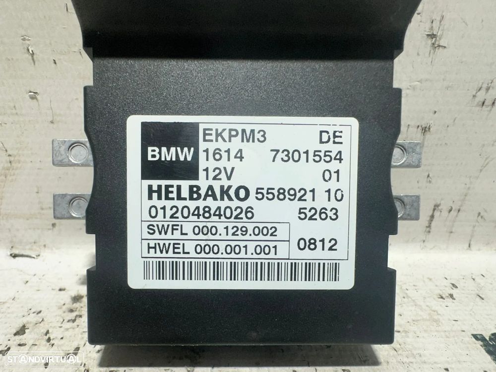 .Módulo Controlo Bomba Combustível Original BMW 7301554 EKPM3 2011 - 2019 - 7