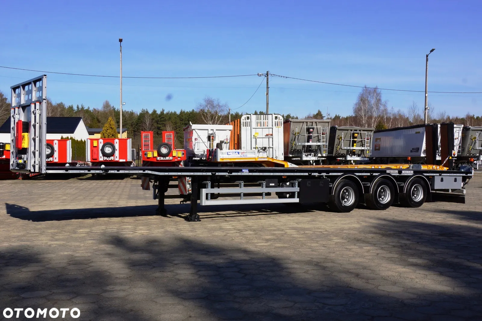 Inny Platforma uniwersalna - ADR EX III - kontenery - maszyny - osie BPW - 5