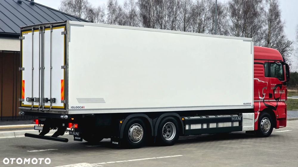 MAN TGX 26.420❗️❗️/ 6x2 / OŚ PODNOSZONA I SKRĘTNA / CHŁODNIA / ZABUDOWA IGLOOCAR 20 PALET / AGREGAT THERMOKING T-1000R / ELEKTRYK / AUTOMAT / 4 RYGLE / SALON POLSKA ❗️ - 22