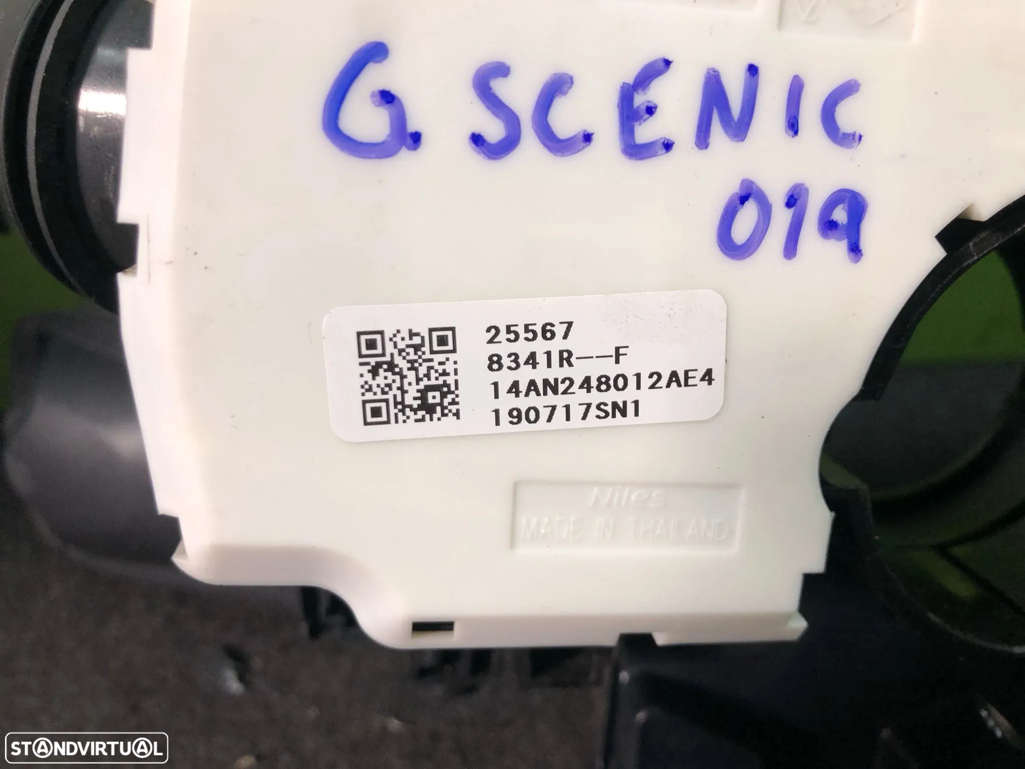 RENAULT SCENIC IV MANETE PISCAS LUZES LIMPA VIDROS SENSOR ANGULO - MP004 - 7