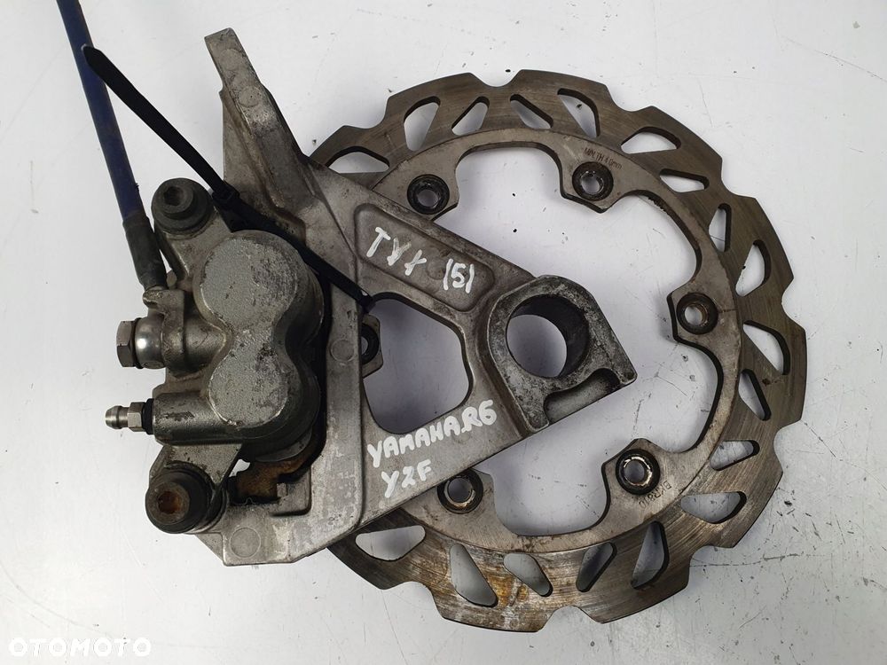 TYLNY ZACISK HAMULCOWY TARCZA TYŁ Yamaha YZF-R6 R6 RJ03 99-02 jarzmo - 14