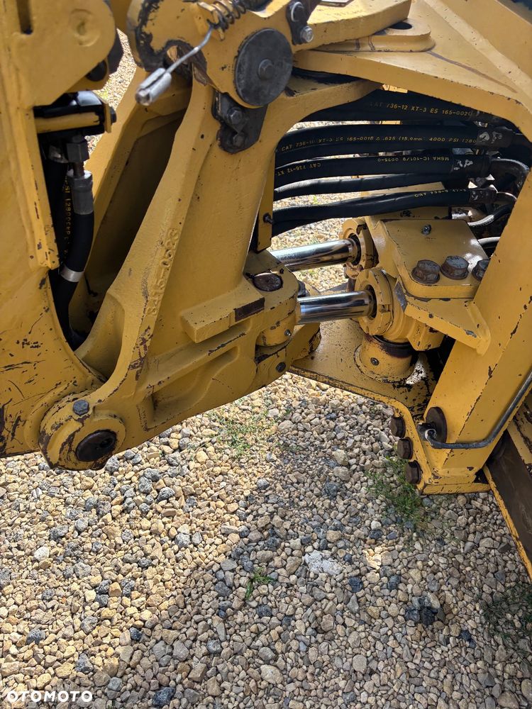 Caterpillar CAT 428C 2001r 4x4 perełka koparko ładowarka teleskop widły rekin - 13