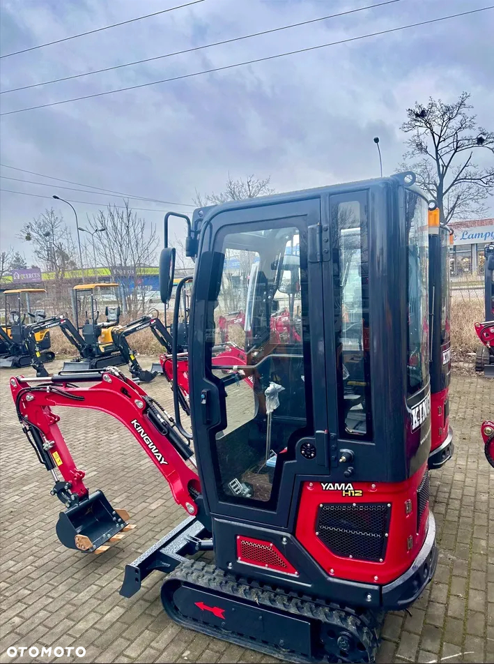 Kingway YAMA H12 Kabina Joisticki 1200kg 3 łyżki RAMIĘ SKRĘTNE - 18