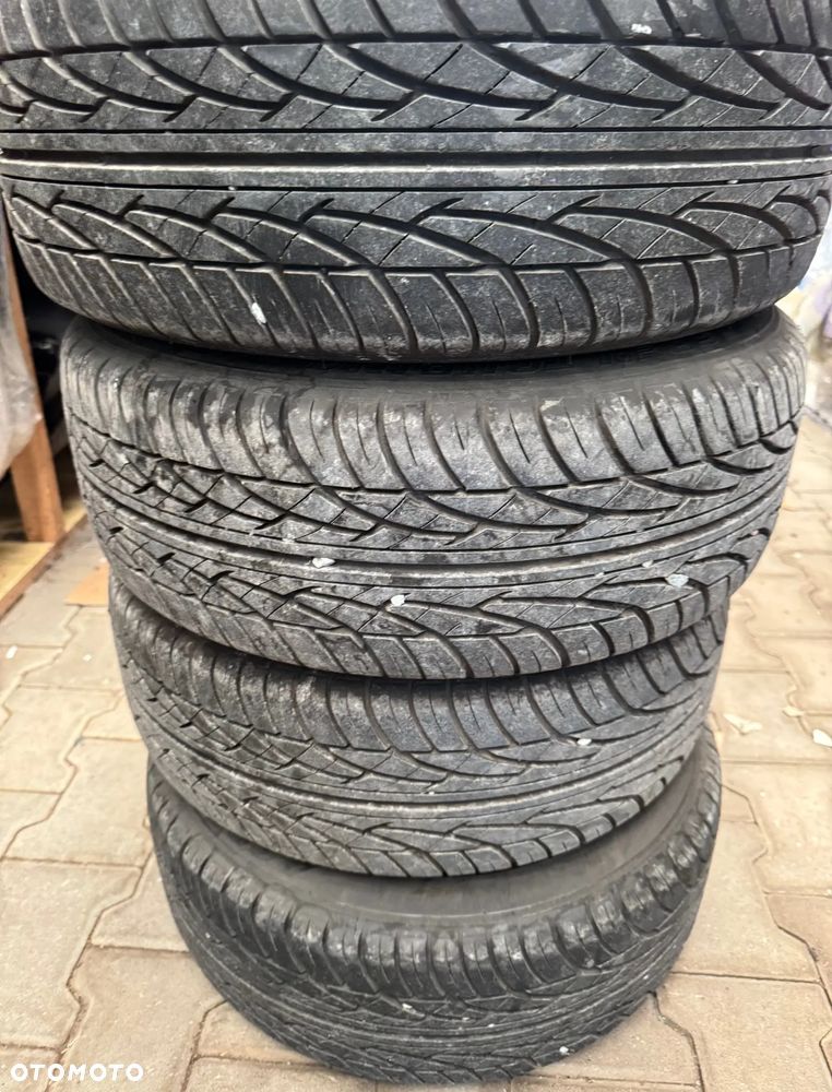 Audi 80 B2 Coupe felgi koła oryginał 14" 853601052A ET45 4x108 ładne opony 195 60 14 - 9