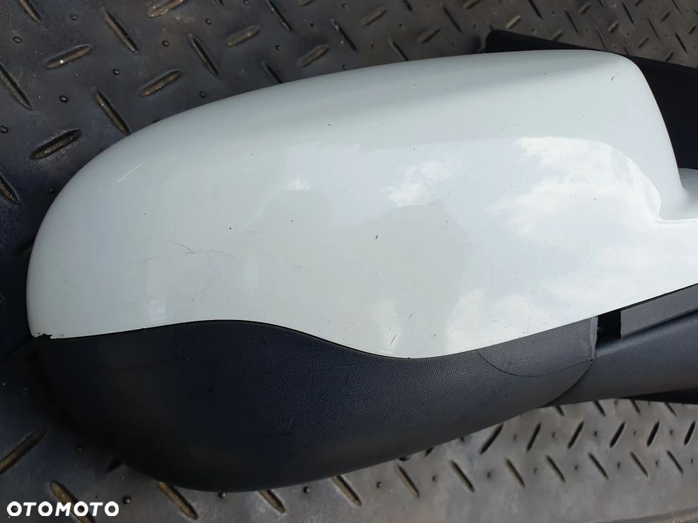 RENAULT CLIO III LUSTERKO PRAWE ELEKTRYCZNE 9PIN E20104016 BIAŁE - 3