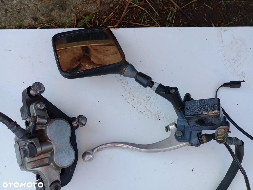 Manetka, linka gazu, linka hamulca, ręczny, lusterka, przełącznik Yamaha Majesty YP 250 1998r. - 2