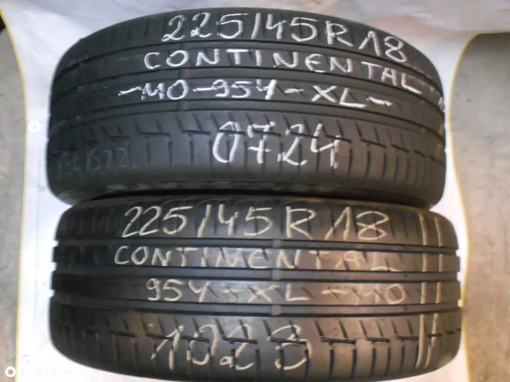 OPONY 225/45R18 CONTINENTAL PREMIUM CONTACT 6 XL MO DOT 0724 / 1023 6.8MM - 1