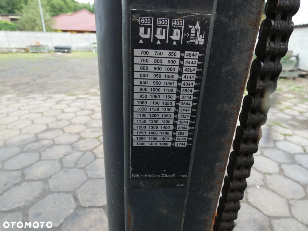 Still Elektryczny wózek podnośnikowy STILL EGV - 8