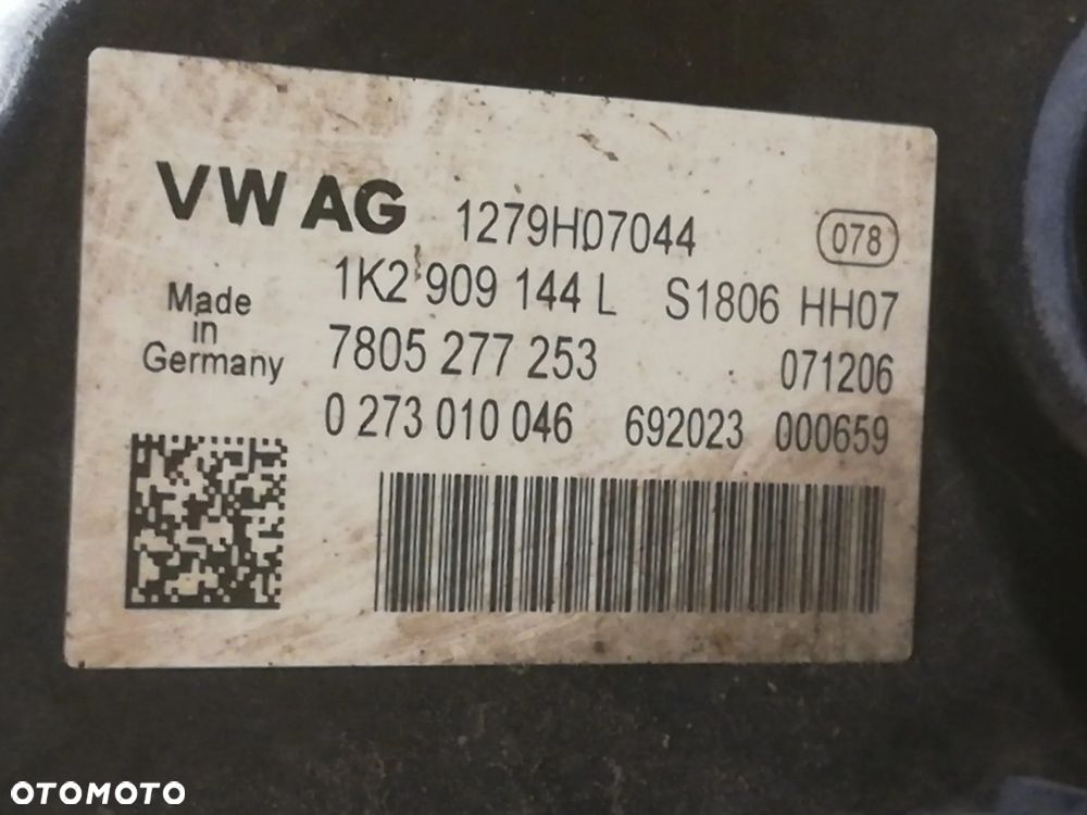 SILNIK MAGLOWNICY AUDI A3 8P A4 B7 B6 A6 C6 VW GOLF V 1K2909144L - 2