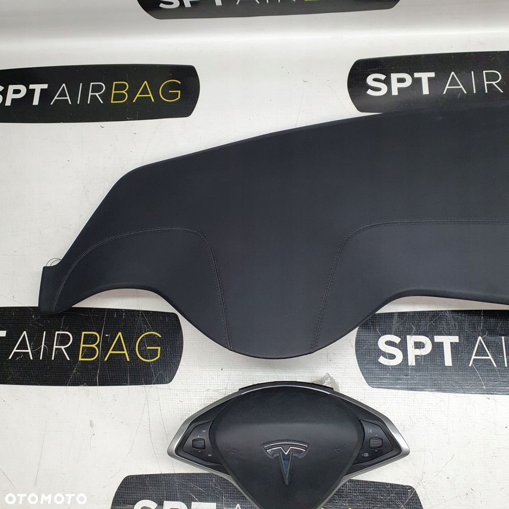 TESLA S TESLA Y DESKA ROZDZIELCZA KONSOLA KOKPIT PULPIT PODUSZKI AIRBAG AIR BAG KIT SET - 2