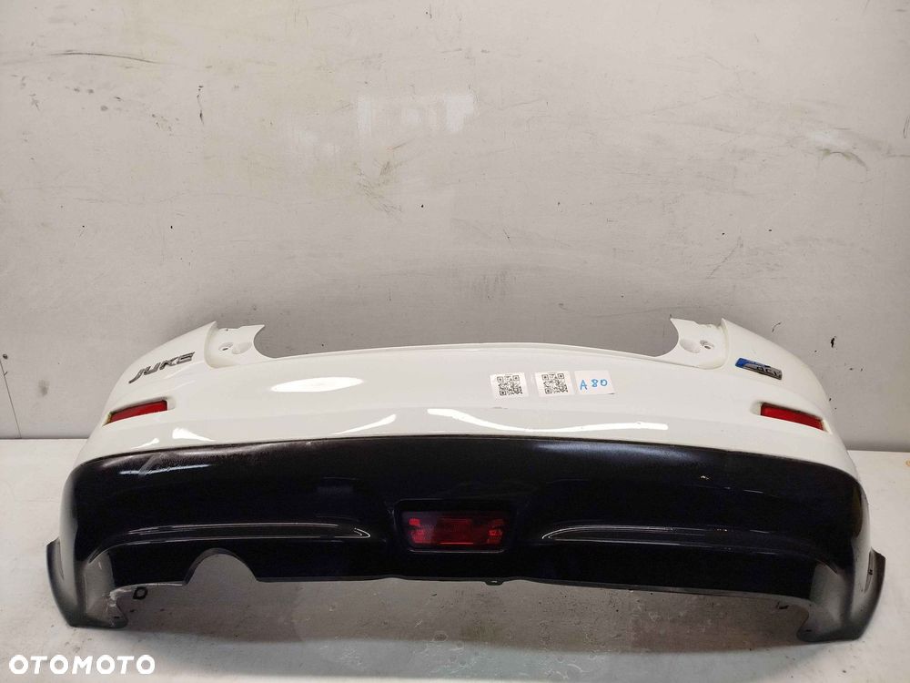 + ZDERZAK TYŁ TYLNY NISSAN JUKE 1 I 326 BIAŁY - 1