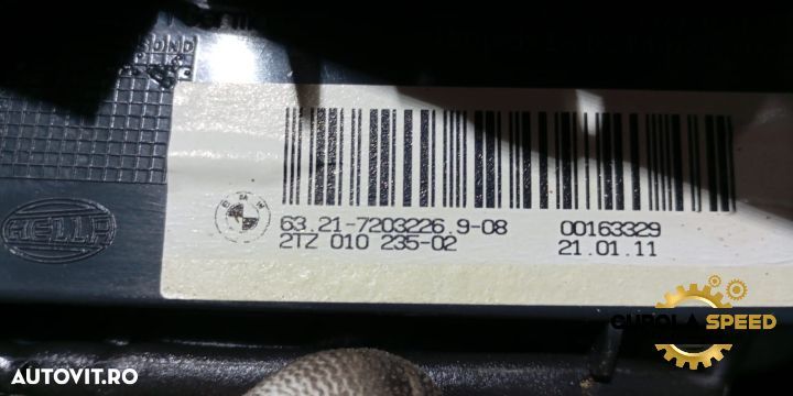 Lampa Tripla stop dreapta haion 7203226908 BMW Seria 5 F10 [2009 - 20 - 2