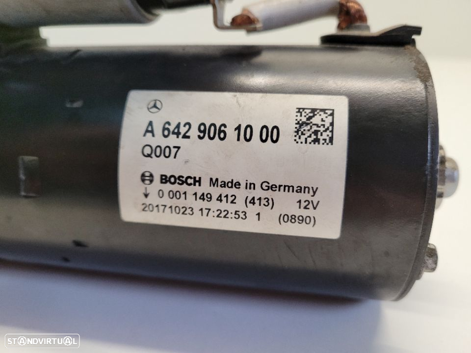 Motor de arranque Mercedes C E GLE ML 350CDI A6429061000 - 4