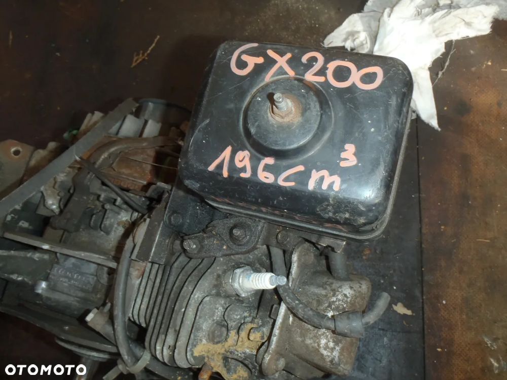 silnik AGEGAT prądnica prądotwórczy zagęszczarka motor blok wał karter rozrusznik gażnik honda gx200 GX 200 196CM3 6,5Km - 3