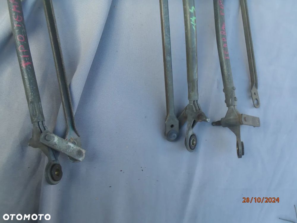 mechanizm ramiona cięgna cięgno trzpień frez wycieraczek silniczek ALFA ROMEO 156 147 145 146  ORYGINAL JAK NOWY - 2