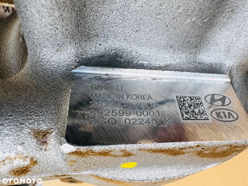TURBOSPRĘŻARKA HYUNDAI KIA 28231-07600 89299-0001 ZGQ-02240_K - 3