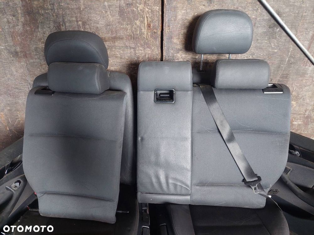 FOTELE KOMPLET LEWY PRAWY KANAPA TYŁ + BOCZKI BMW E46 KOMBI TOURING - 4