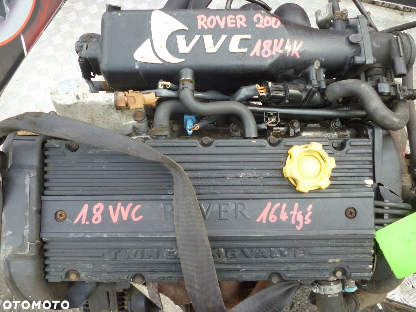 SILNIK ROVER 200 1.8 VVC 18K4K 164 TYS - 2