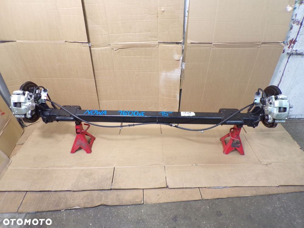 DUCATO JUMPER BOXER 06- NOWA OŚ TYLNA BELKA NA KOŁA 15" - 2