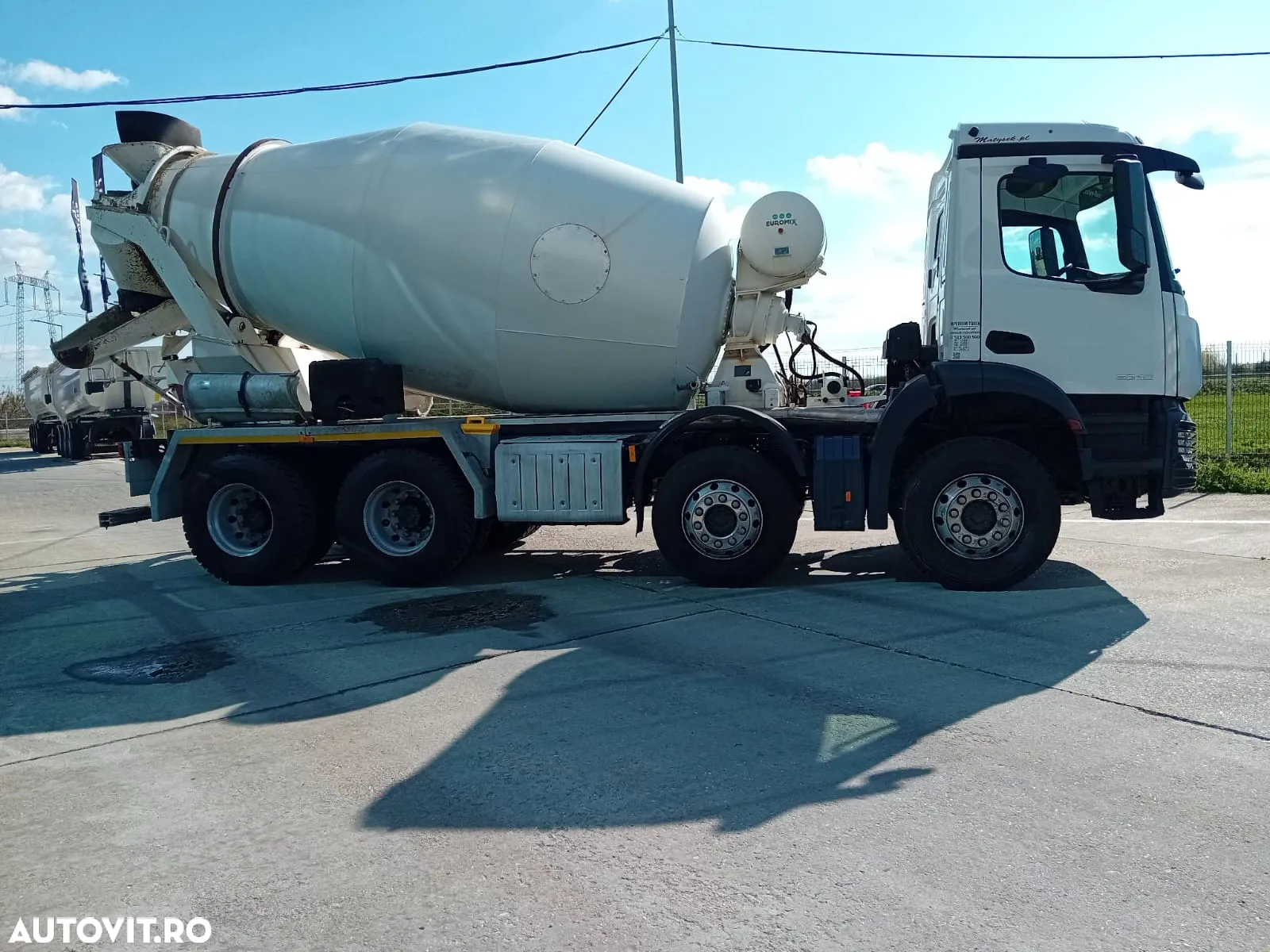 Mercedes-Benz AROCS 32.40 8x4 Betoniera/Beton Mixer 9m3, TOP !!! - 9