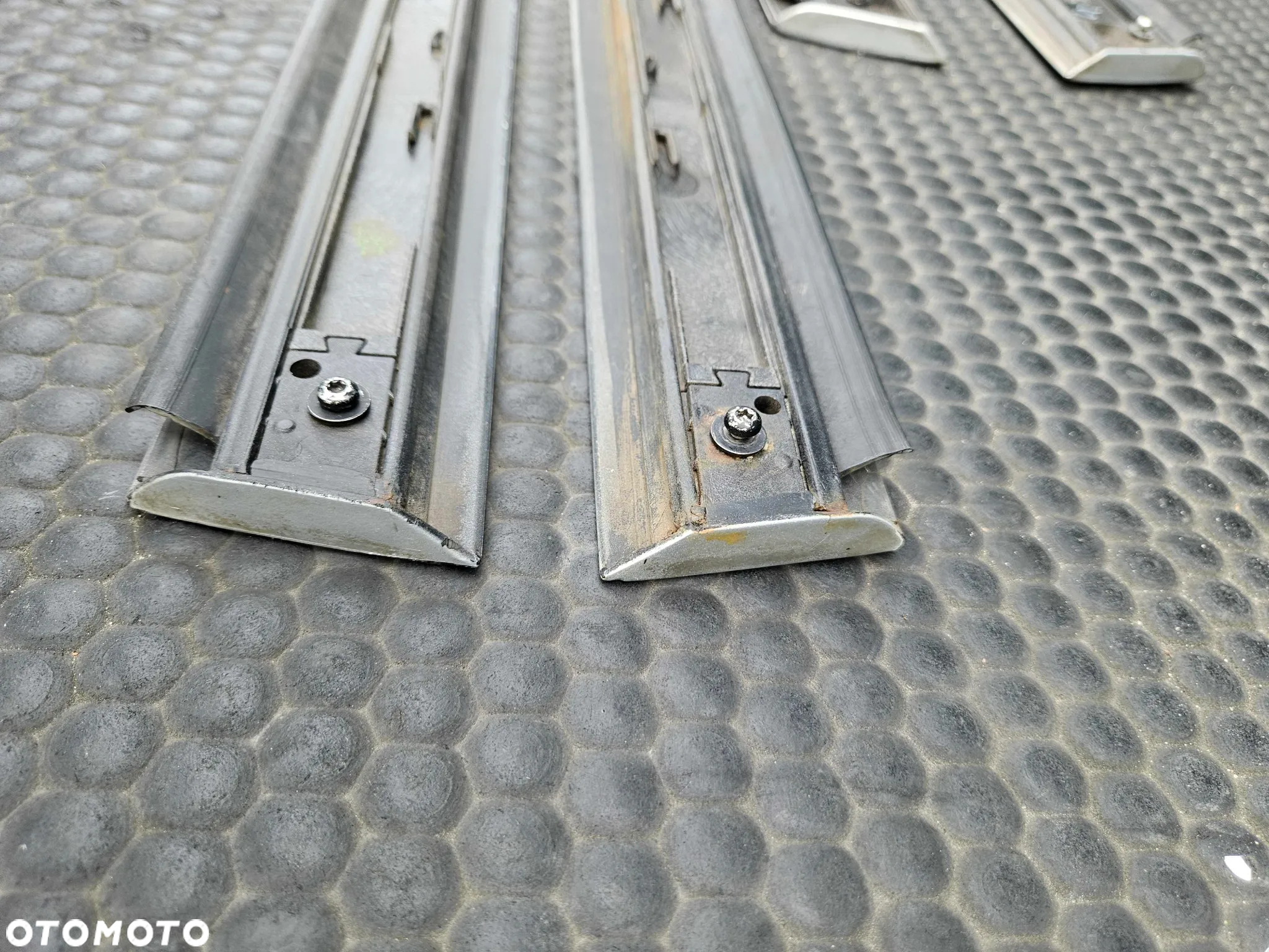 Listwa Listwy Drzwi Srebrne LY7W Dolne Komplet Audi A6 C6 Sedan Kombi Oryginalne - 29