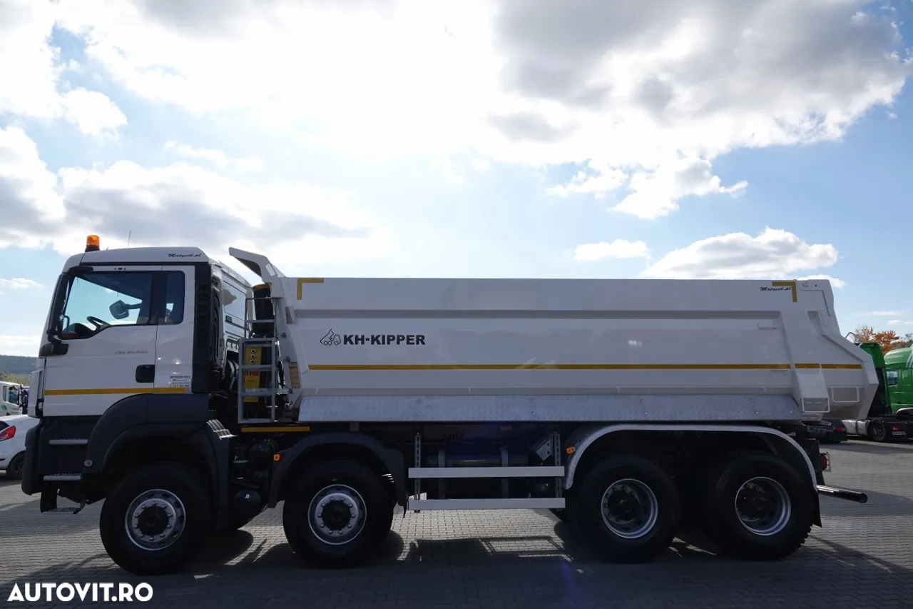 MAN TGS 41.460 / 8x8 / REAR TIPPER / MANUAL / KH-KIPPER / EURO 6 / 2019 YEAR - 14