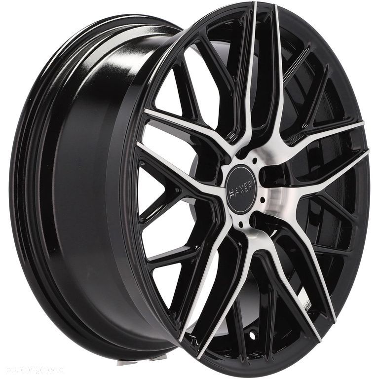 4x Felgi 18 m.in. do AUDI A4 B6 B7 A6 MERCEDES C W203 W204 W205 GLA E W211 W212 - HX038 (B5426) - 5