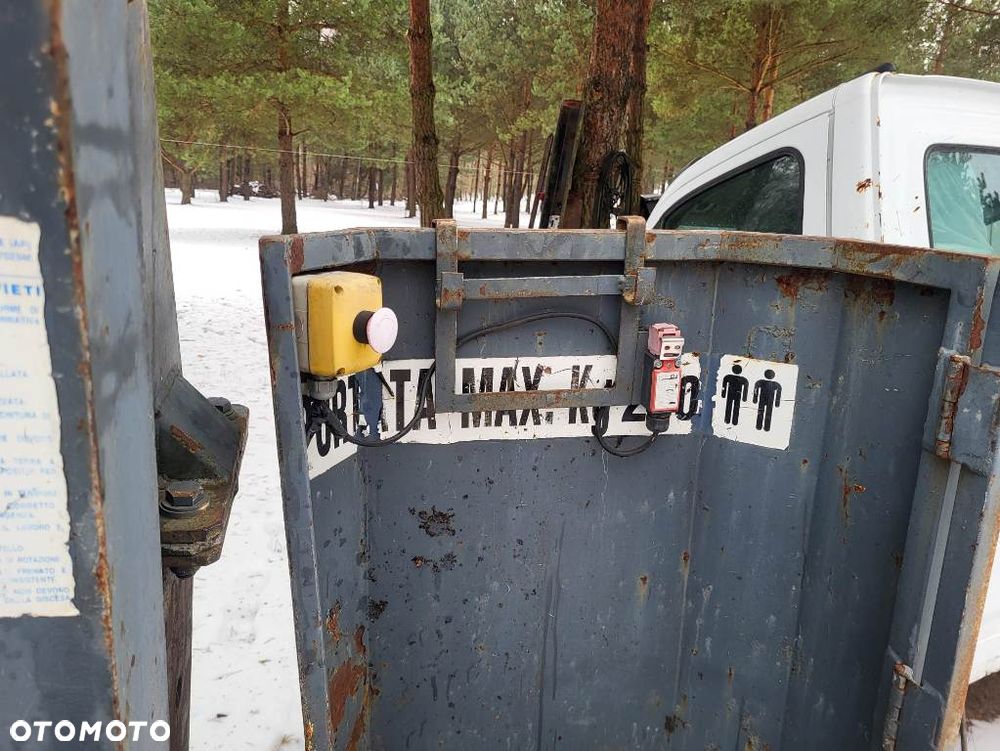 Kosz HDSa HDSdzwig żuraw kiper wywrot Iveco Daily Nissan Ford - 5