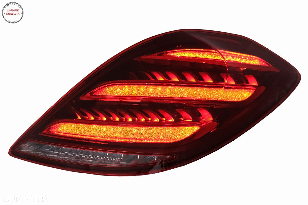 Kit Exterior Complet Mercedes S-Class W221 (2005-2013) Conversie Completa la W222 - livrare gratuita - 18