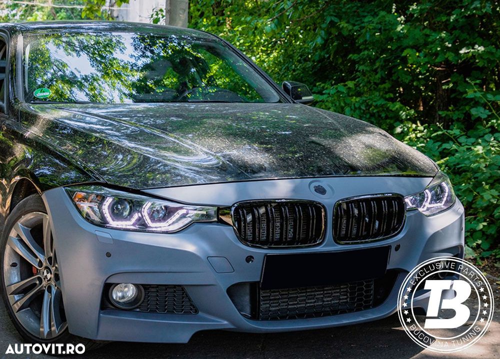 Faruri LED Angel Eyes compatibile cu BMW Seria 3 F30 F31 - 13