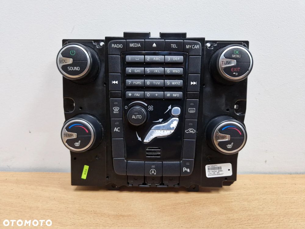 PANEL KLIMATYZACJI VOLVO V70II S80II S60I V60I  30795271 - 1