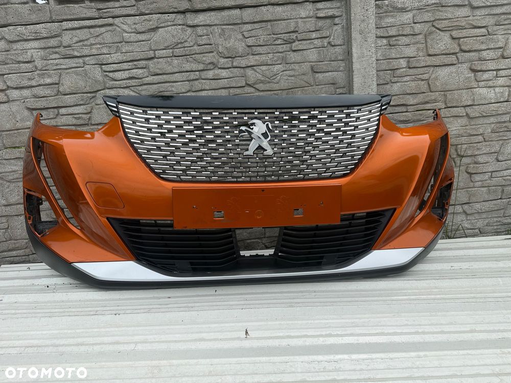Peugeot 2008 II 2 zderzak przód bez parkow - 1