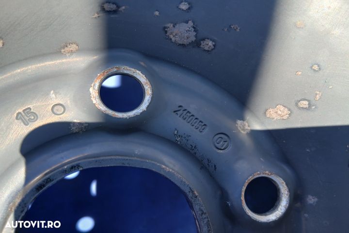 Jante tabla cu anvelope 15 - set 195/65 R15 KBA43737 2150959 6JX15H2 - 8