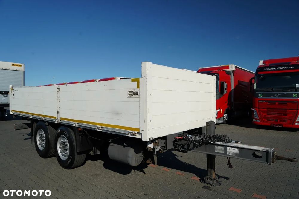 Orten PRZYCZEPA BURTOWA 6,5M / DO BUDOWLANKI / OŚ PODNOSZONA / SAF / - 2