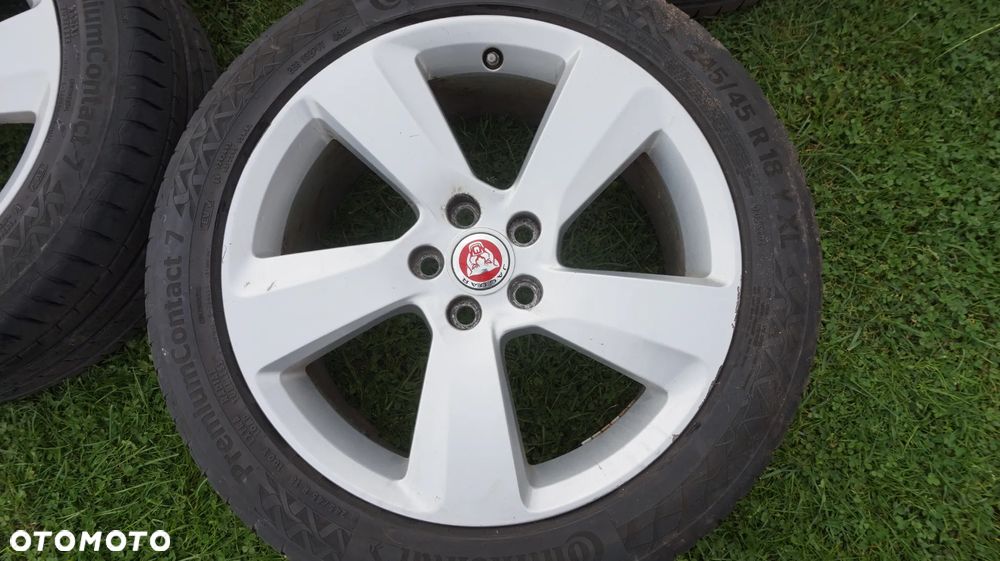 Jaguar XF II X260 2.0D kola felgi opony 18" 8J18 ET45 Continental PremiumContact 7  245/45/18 - 8