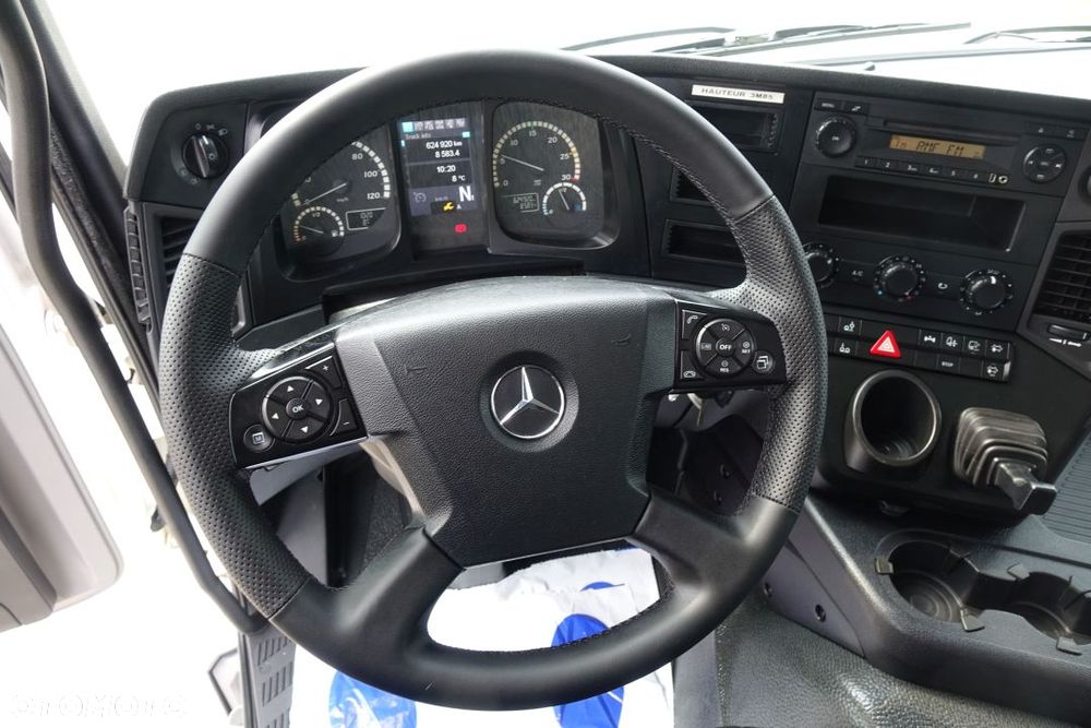 Mercedes-Benz ANTOS / 320 KM / 6x2 / FURGON / KONTENER / AUTOMAT / EURO 6 / OŚ PODNOSZONA - SKRĘTNA /  WINDA ZAŁADUNKOWA / - 32