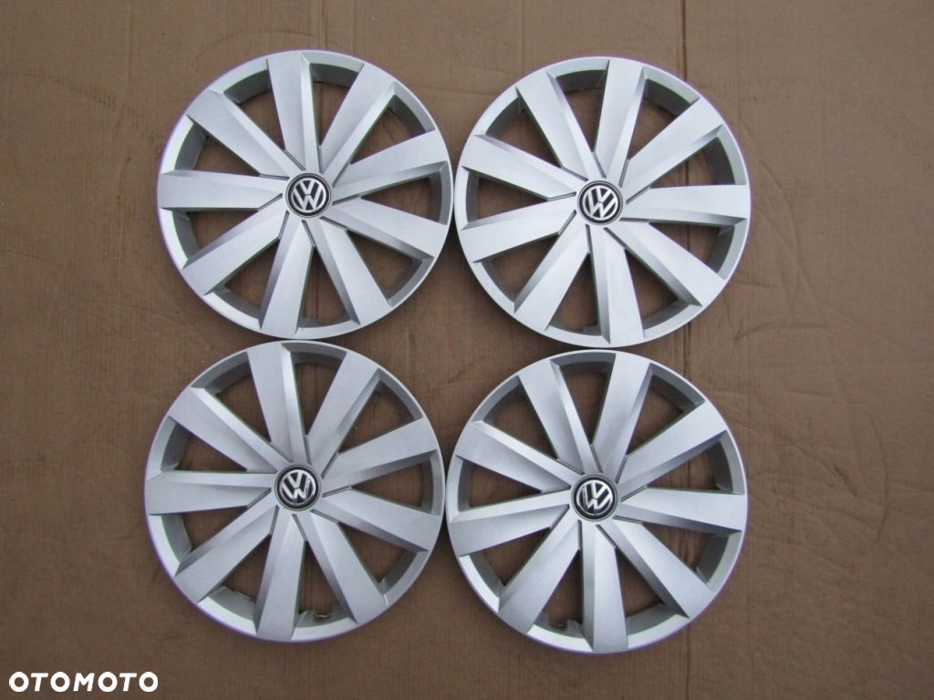 4x Kołpaki 16 VW Golf V VI VII VIII Jetta Touran Passat B5 B6 B7 Caddy - 15