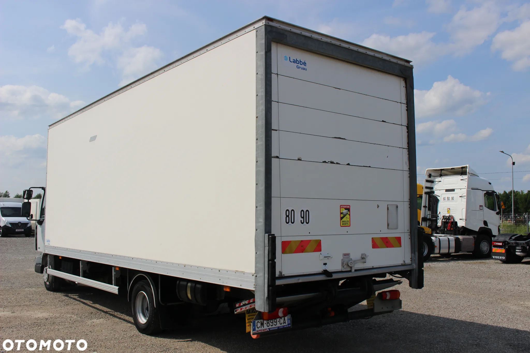 Renault MIDLUM  *220KM*/ KONTENER DŁ. 7.55 + WINDA+B.DRZWI /SERWIS FR/ SUPER STAN / - 4