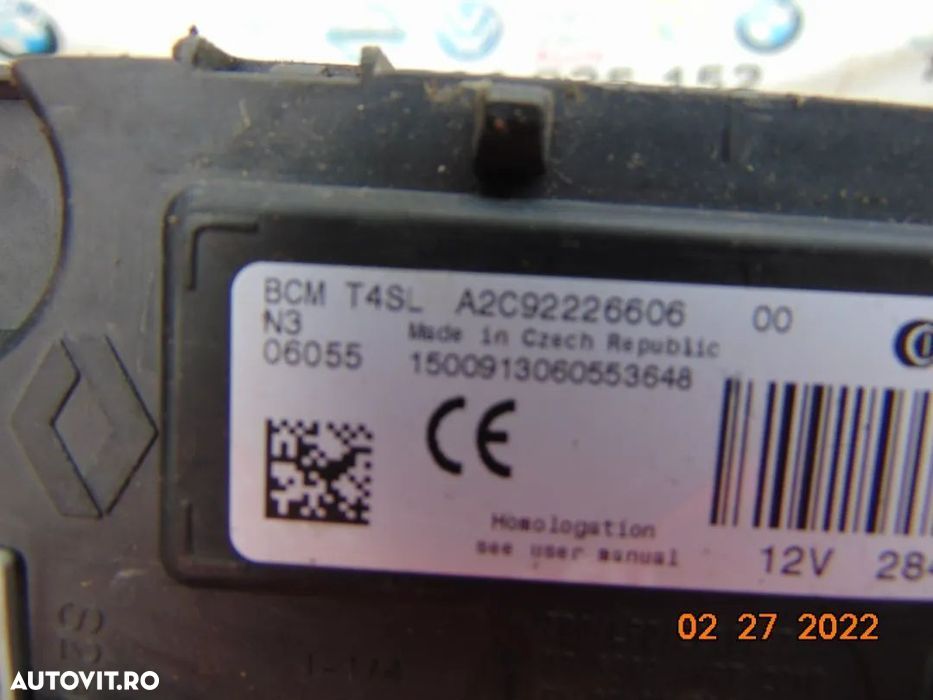 Modul confort dacia Logan 2 MCV 2 Duster modul BCM Clio 4 Kadjar Sande - 3