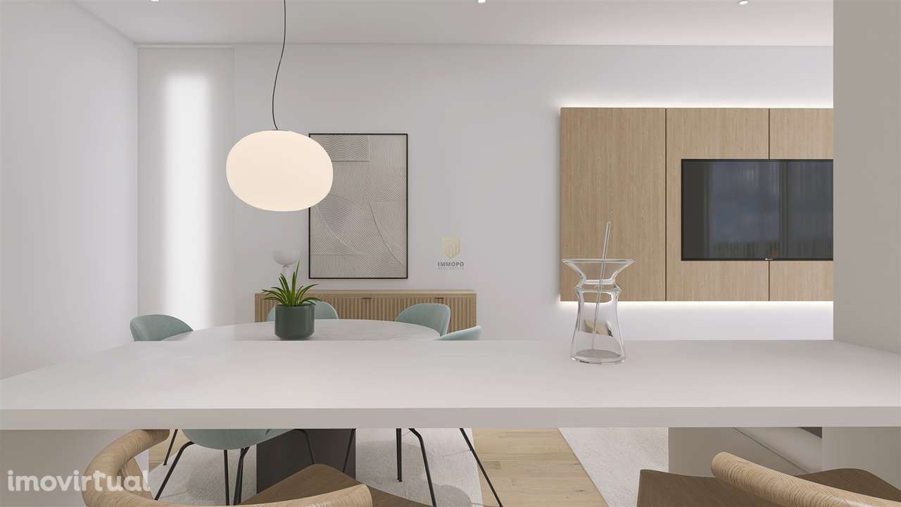 Apartamento T2 com Terraço e Box Fechada em Lavra, Junto à Praia - Grande imagem: 3/22