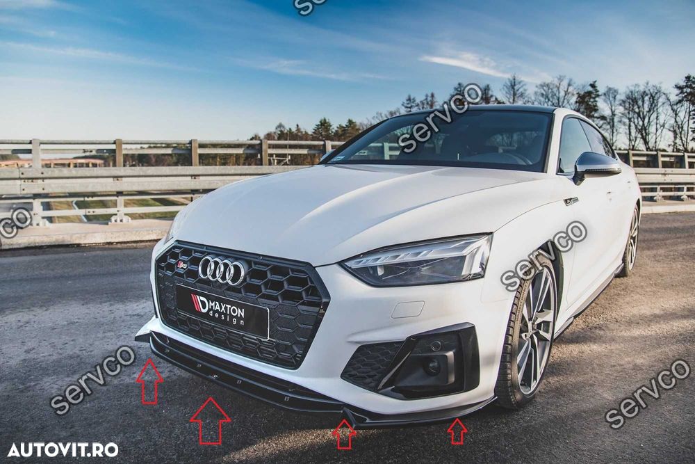 Pachet Body kit tuning Audi A5 F5 Sline Coupe 2019-2024 v6 - Maxton - 7